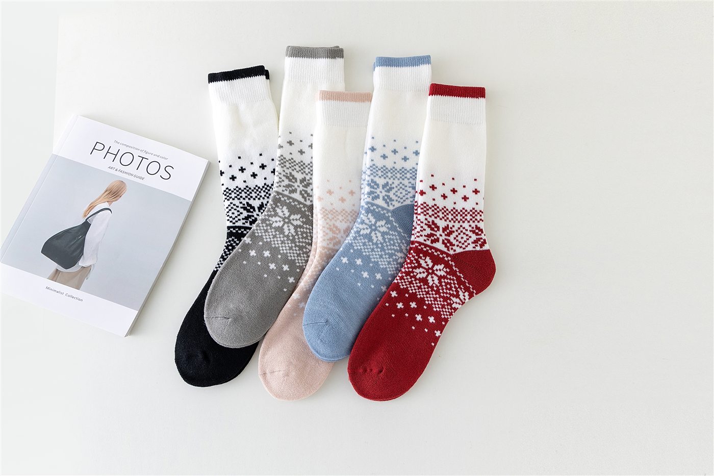 Winter terry sock collection